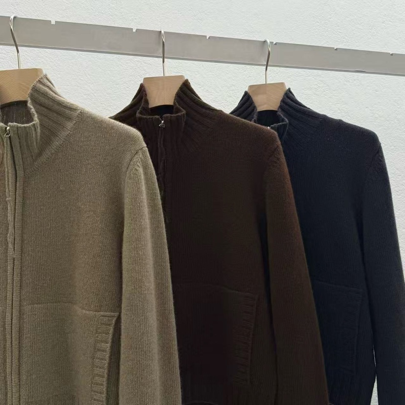 STATEMENT韓國直郵㊣女裝新品時尚休閑真品推薦人氣針織衫拉鏈STATEMENT針織衫