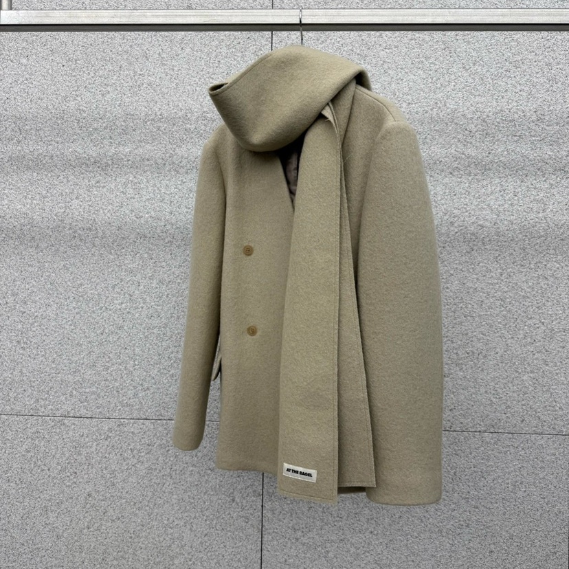 AT THE BAGEL韓國直郵㊣女士新款職業熱賣套裝含圍巾兩件套AT THE BAGEL套裝圖色1