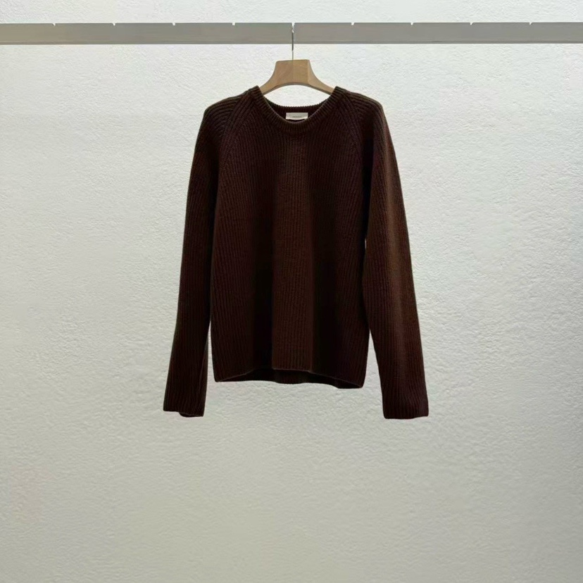 STATEMENT東大門㊣實拍女裝新款人氣休閑熱賣推薦時尚針織衫STATEMENT針織衫圖色2棕色