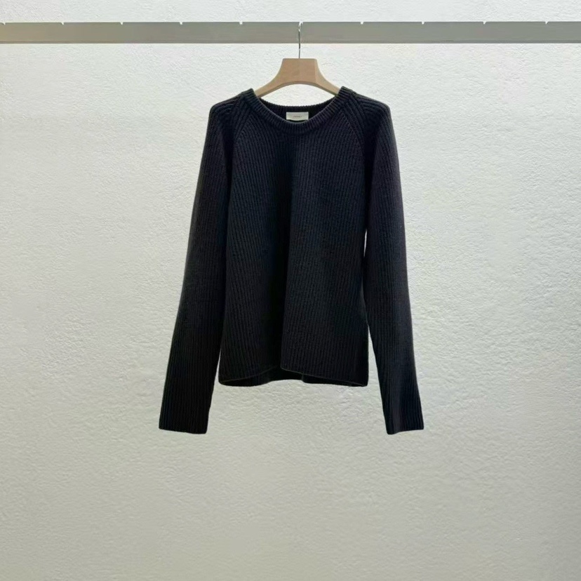 STATEMENT東大門㊣實拍女裝新款人氣休閑熱賣推薦時尚針織衫STATEMENT針織衫圖色3深藍色