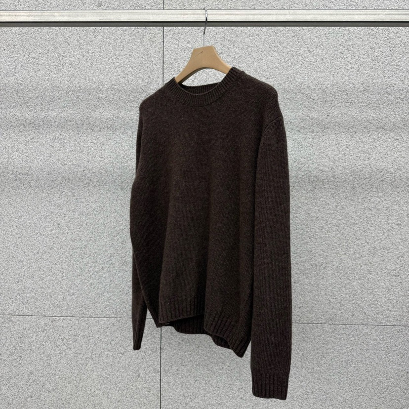 AT THE BAGEL東大門㊣代購女士新品人氣職業時尚推薦針織衫AT THE BAGEL針織衫圖色2棕色