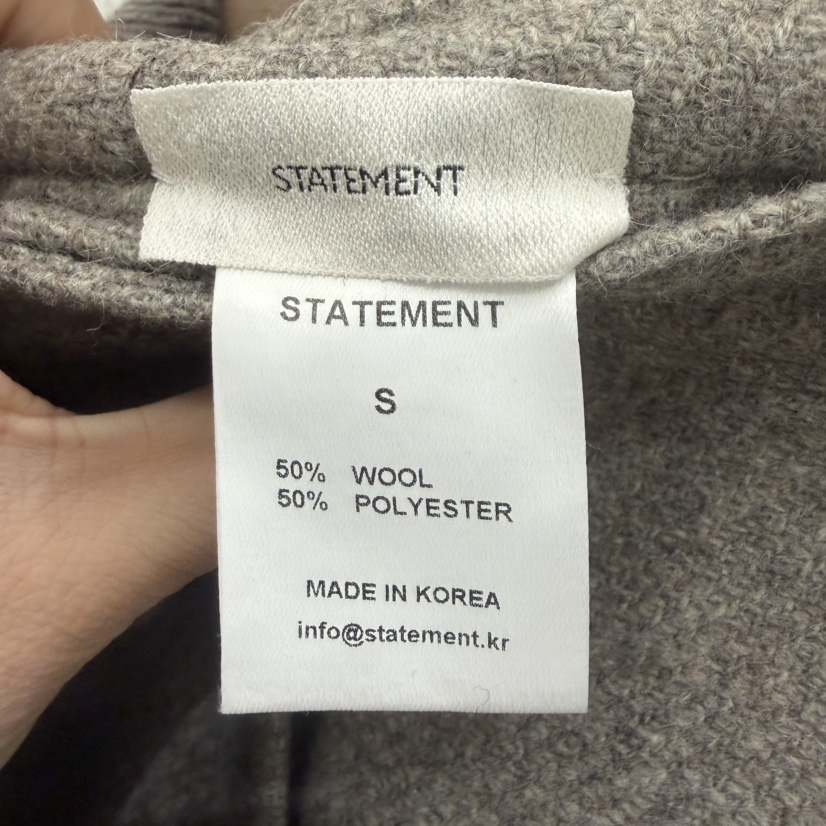 STATEMENT東大門㊣代購女裝新款25秋冬人氣休閑熱賣推薦休閑褲STATEMENT休閑褲