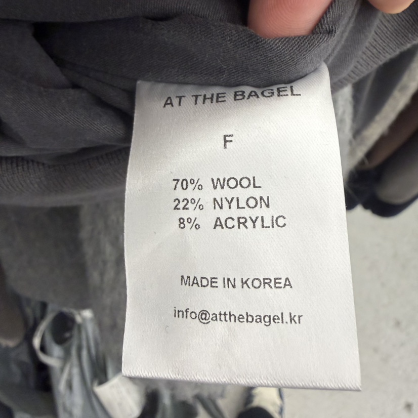 AT THE BAGEL韓國代購㊣女士新款時尚真品休閑推薦職業夾克AT THE BAGEL夾克