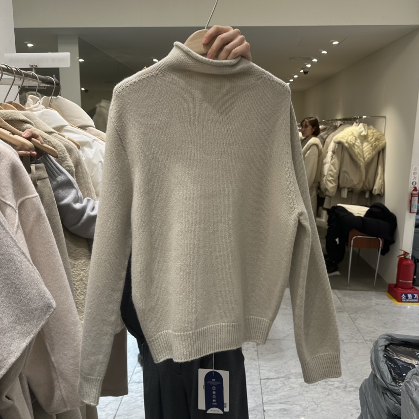 BLUEI-D韓國直郵㊣女士新品休閑25秋冬真品熱賣人氣推薦毛衣Blue i-d毛衣