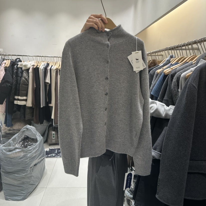 BLUEI-D韓國直郵㊣女士新品休閑25秋冬真品熱賣人氣推薦毛衣Blue i-d毛衣圖色3