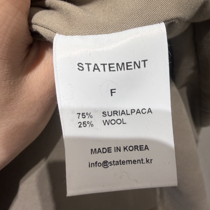 STATEMENT東大門㊣代購女士新款25秋冬真品休閑職業時尚帽子STATEMENT帽子