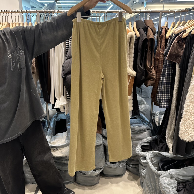 HONG.U韓國代購㊣女裝新品熱賣真品時尚推薦25秋冬人氣休閑褲HONG.U休閑褲