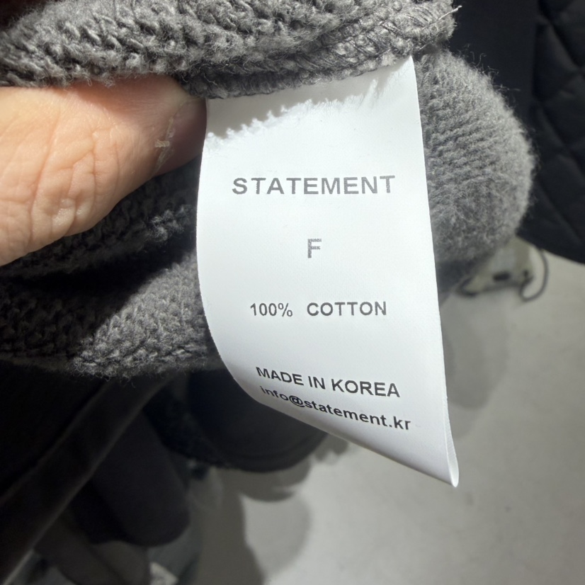 STATEMENT韓國直郵㊣女士新品推薦人氣時尚25秋冬休閑真品衛衣STATEMENT衛衣