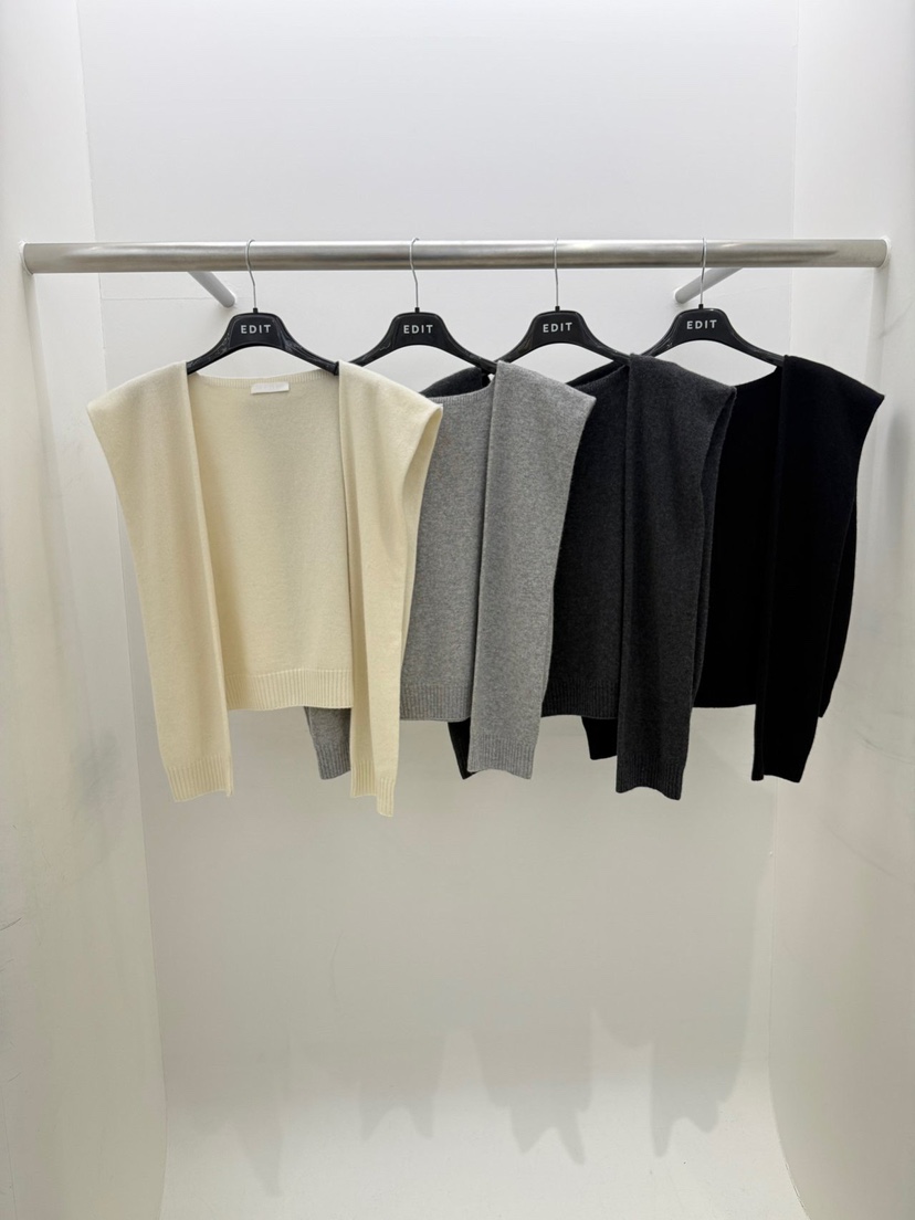 EDIT東大門㊣直郵女裝新品時尚推薦熱賣休閑真品25秋冬圍巾披肩EDIT圍巾/披肩