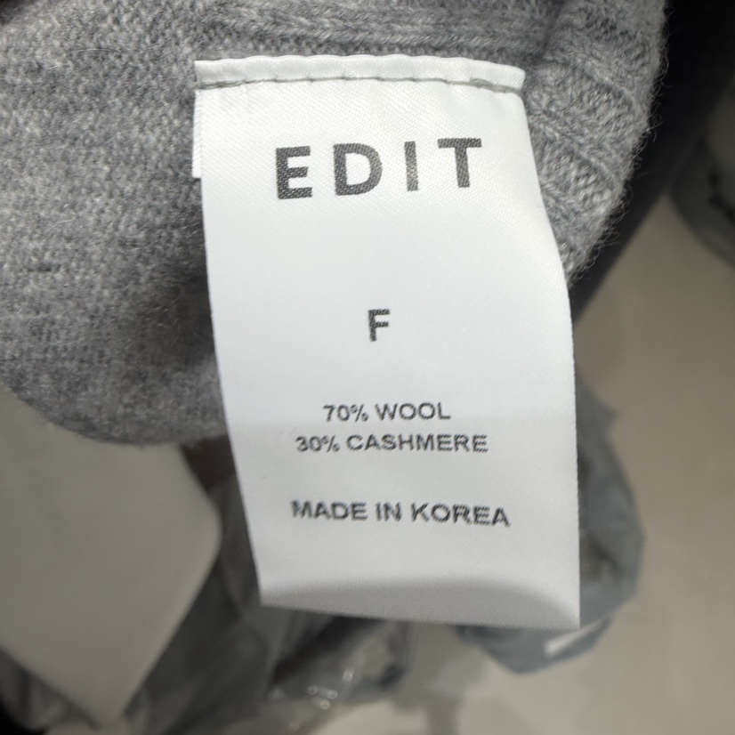 EDIT東大門㊣直郵女裝新品時尚推薦熱賣休閑真品25秋冬圍巾披肩EDIT圍巾/披肩