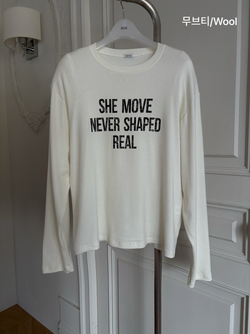 BENE東大門㊣直郵女士新款真品推薦職業25秋冬人氣熱賣長袖T恤BENE長袖T恤圖色4