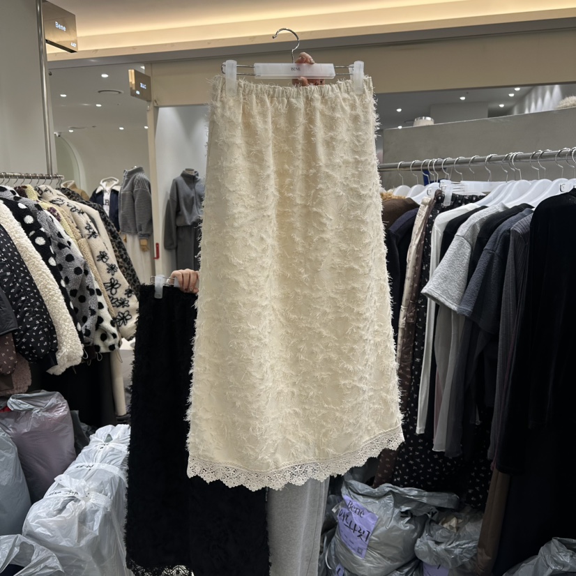 BENE東大門㊣代購女裝新款真品推薦人氣休閑25秋冬時尚長裙BENE長裙圖色1