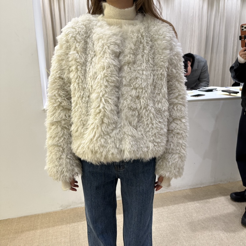 VEGETABLE韓國代購㊣女士新款休閑人氣熱賣真品時尚短款大衣VEGETABLE短款大衣圖色1