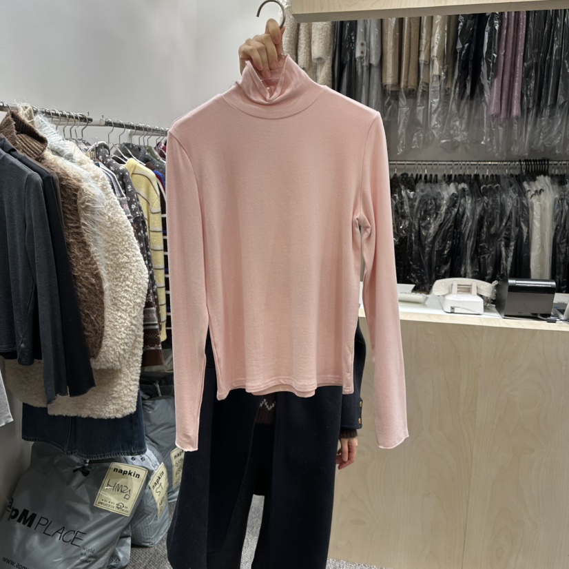 ANNA VERRY-P東大門㊣代購女裝新款時尚熱賣休閑長袖T恤天絲ANNA VERRY-P長袖T恤圖色4