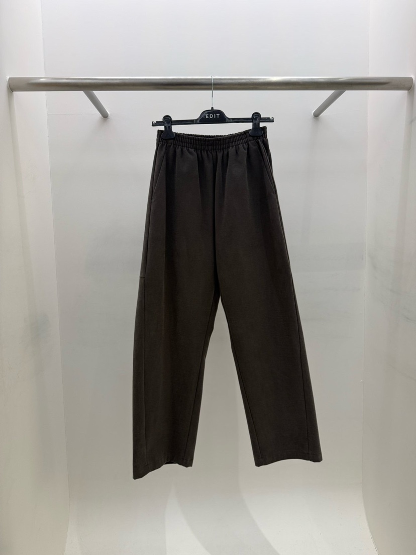 EDIT東大門㊣代購女裝新款休閑時尚人氣熱賣職業推薦休閑褲EDIT休閑褲圖色3墨色