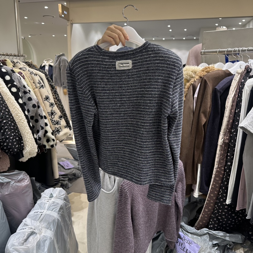 BENE韓國代購㊣女裝新品真品人氣25秋冬推薦職業熱賣針織衫BENE針織衫