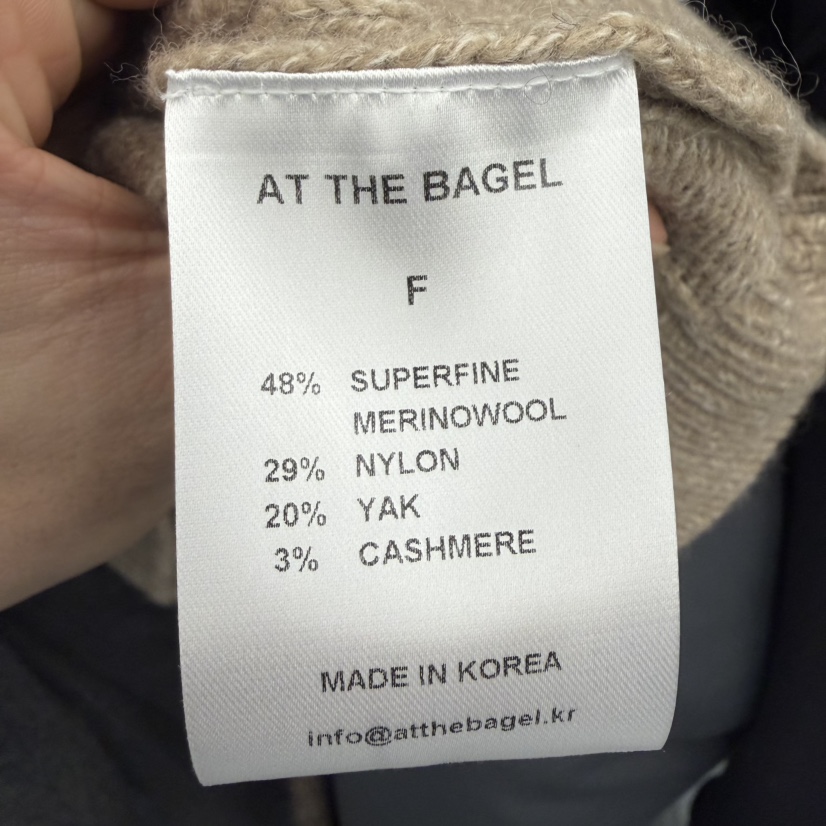 AT THE BAGEL東大門㊣直郵女士新品休閑職業真品圍巾披肩AT THE BAGEL圍巾/披肩