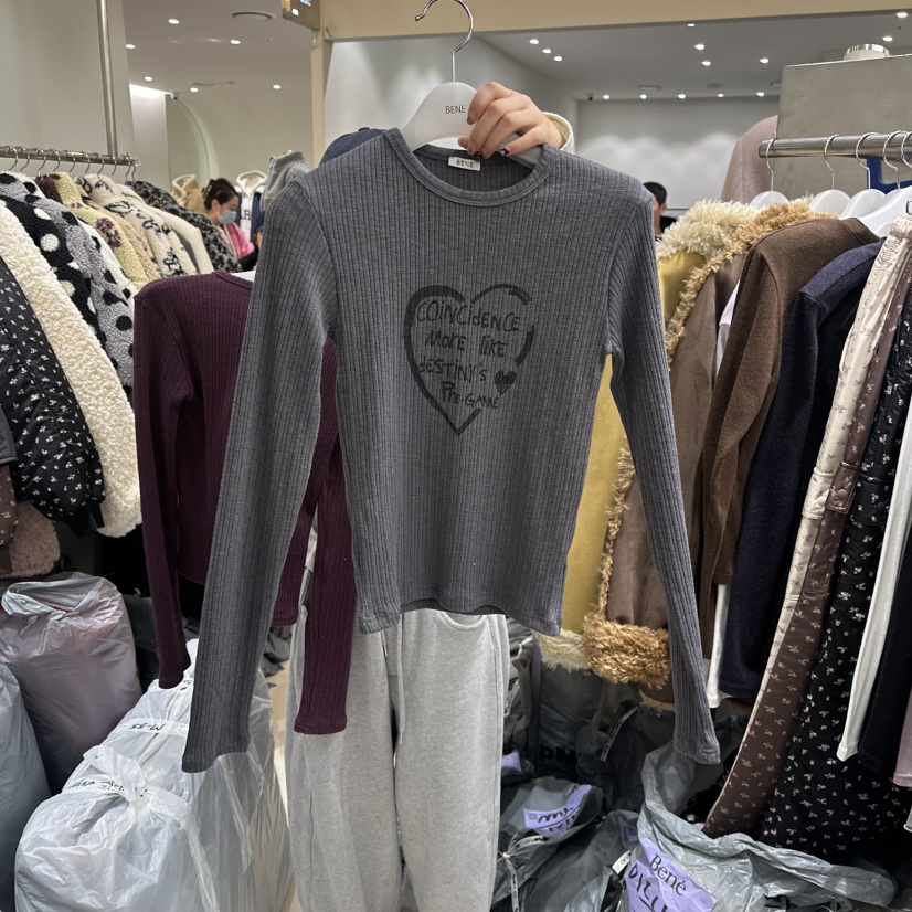 BENE東大門㊣代購女士新款熱賣真品時尚休閑推薦職業針織衫BENE針織衫圖色2墨色