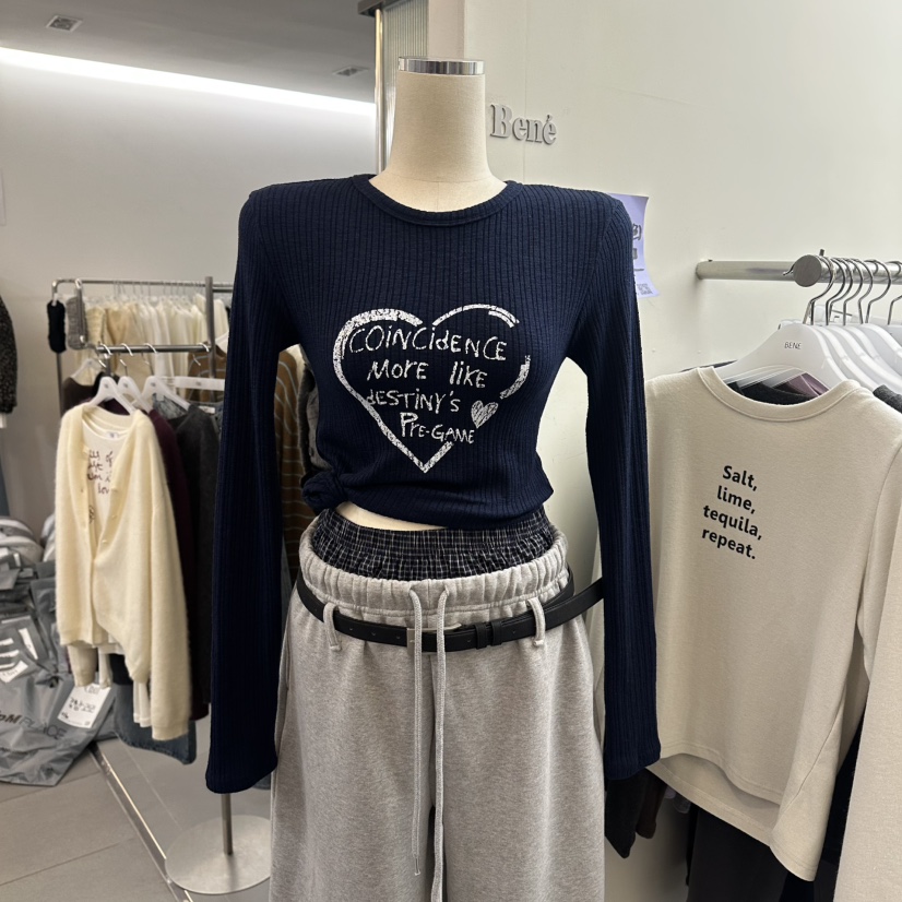 BENE東大門㊣代購女士新款熱賣真品時尚休閑推薦職業針織衫BENE針織衫圖色4深藍色