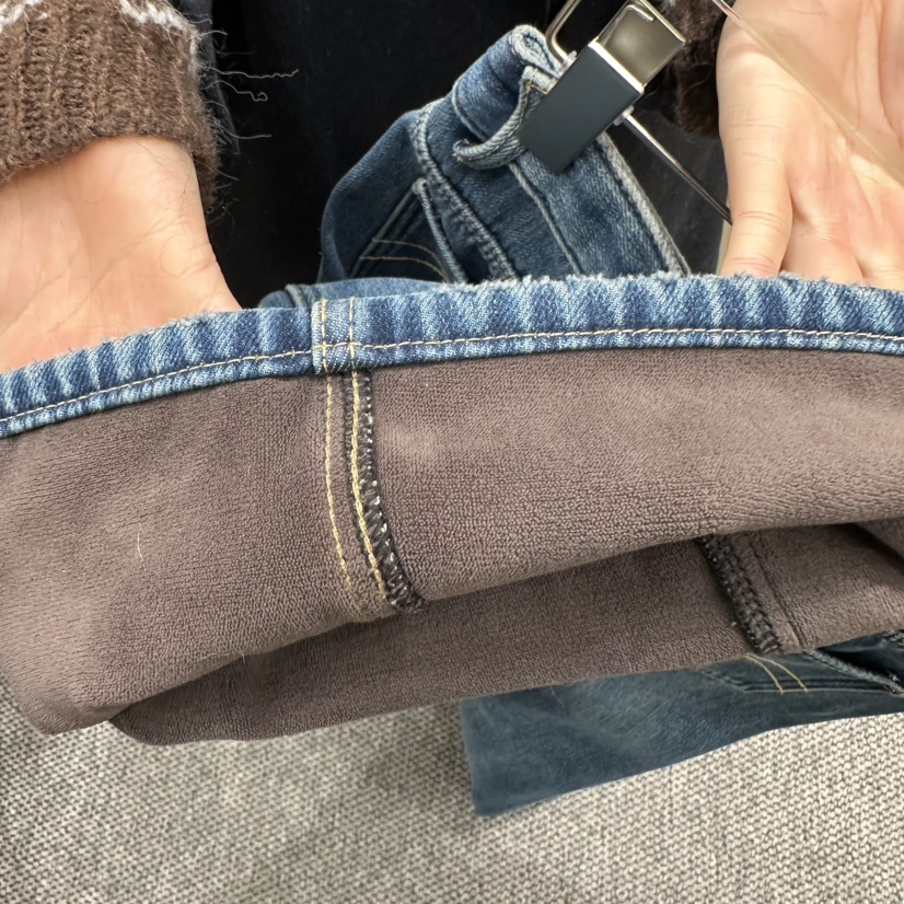 ANNA VERRY-P東大門㊣實拍女裝新款職業熱賣真品牛仔褲加絨ANNA VERRY-P牛仔褲