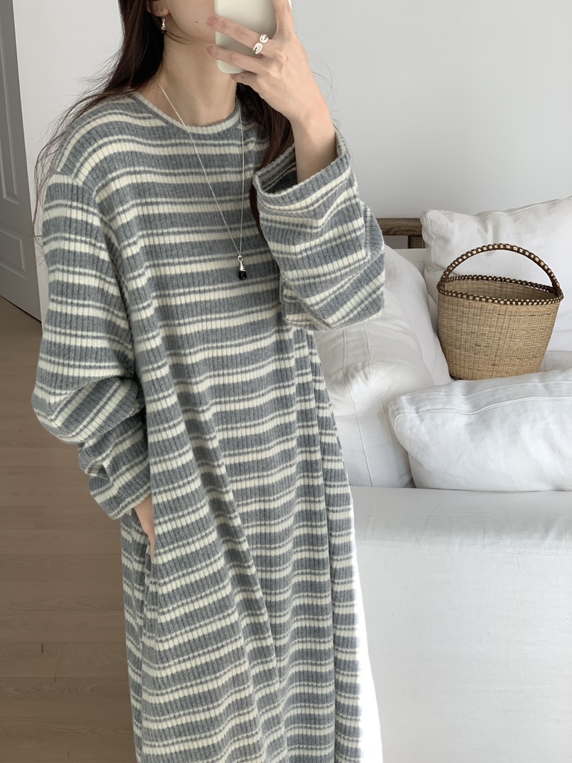 PLANTS ON GRAY東大門㊣直郵女裝新品推薦休閑職業連衣裙PLANTS ON GRAY連衣裙