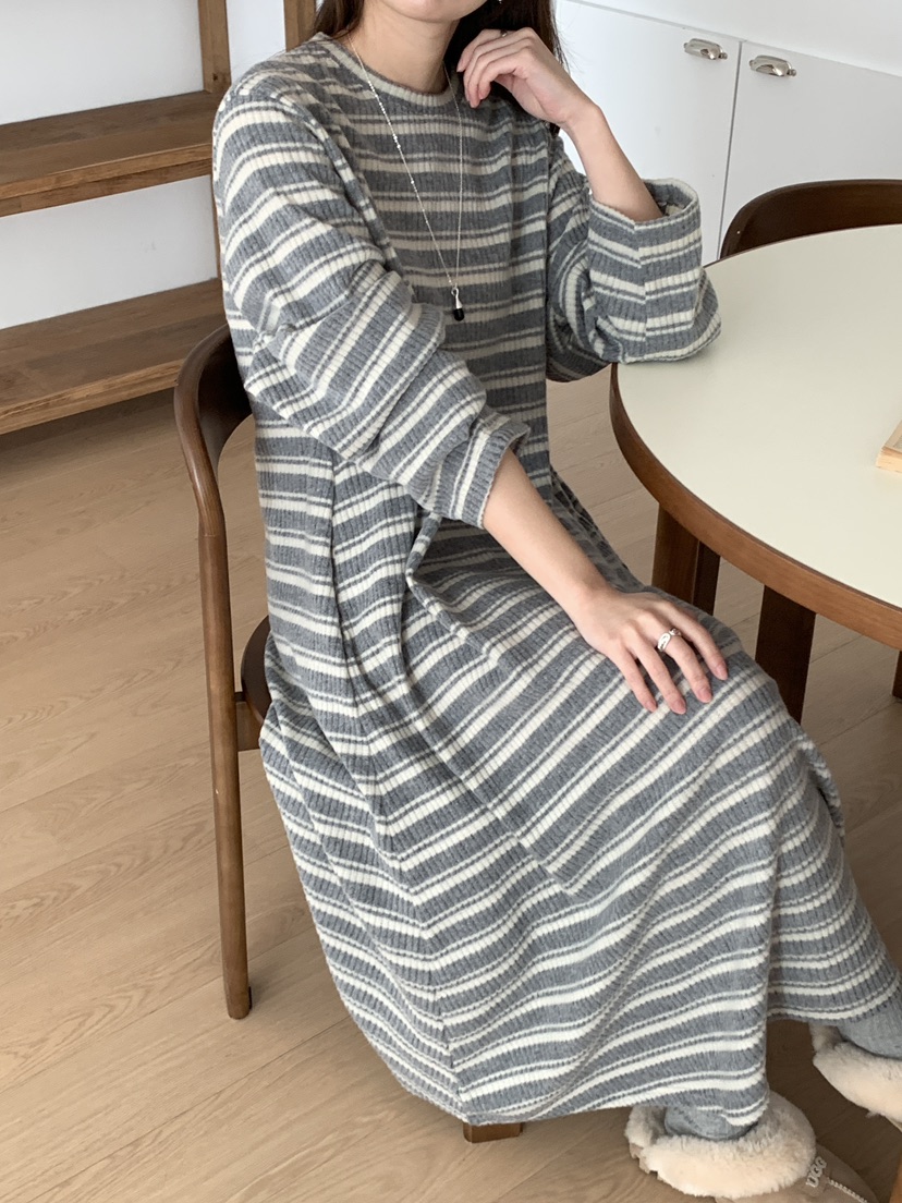 PLANTS ON GRAY東大門㊣直郵女裝新品推薦休閑職業連衣裙PLANTS ON GRAY連衣裙