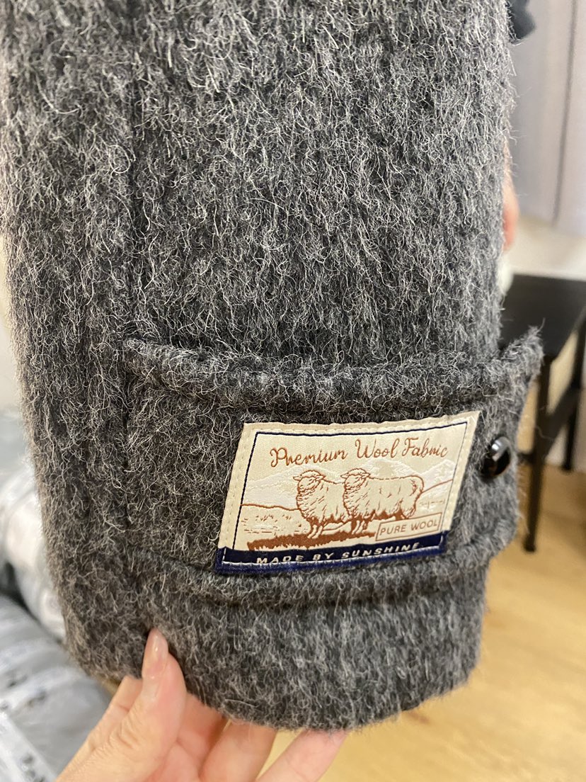 BOHEME東大門㊣直郵女士新款25秋冬職業人氣短款大衣羊駝毛BOHEME短款大衣