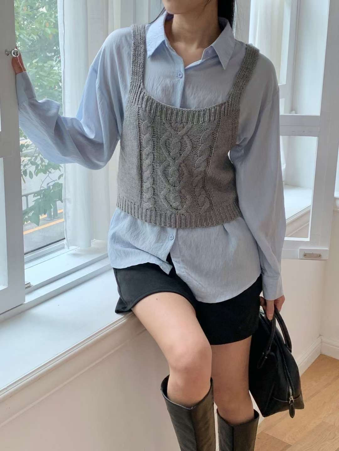 EROOM東大門㊣代購女裝新品真品人氣熱賣休閑吊帶背心不含內搭EROOM吊帶/背心