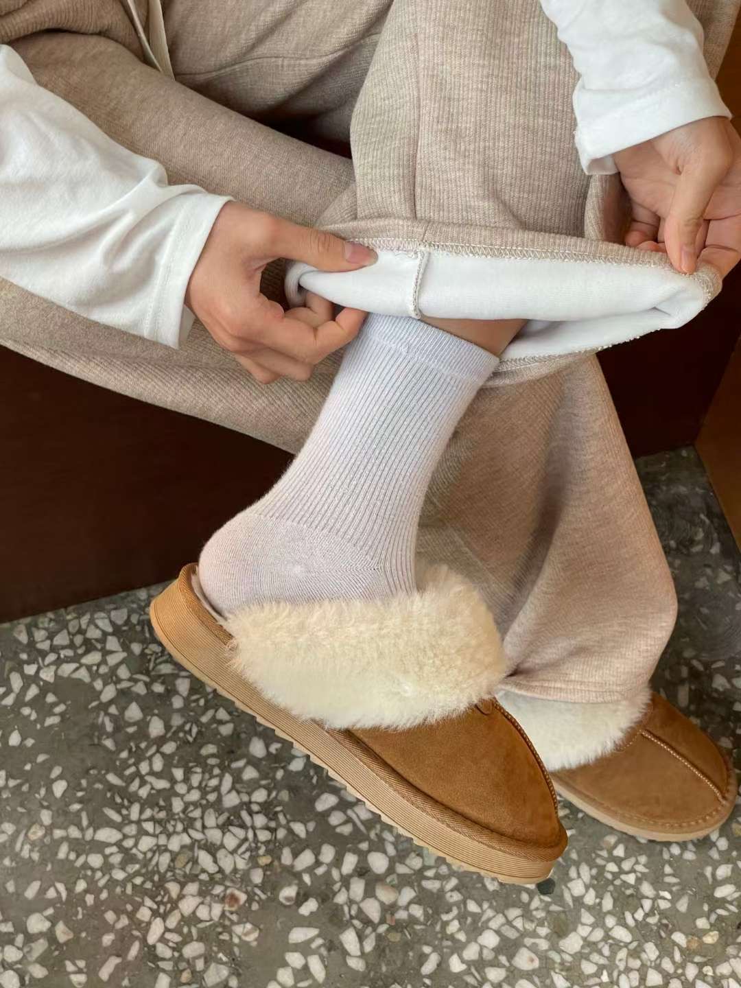 EROOM東大門㊣代購女裝新品真品推薦25秋冬休閑時尚職業休閑褲EROOM休閑褲