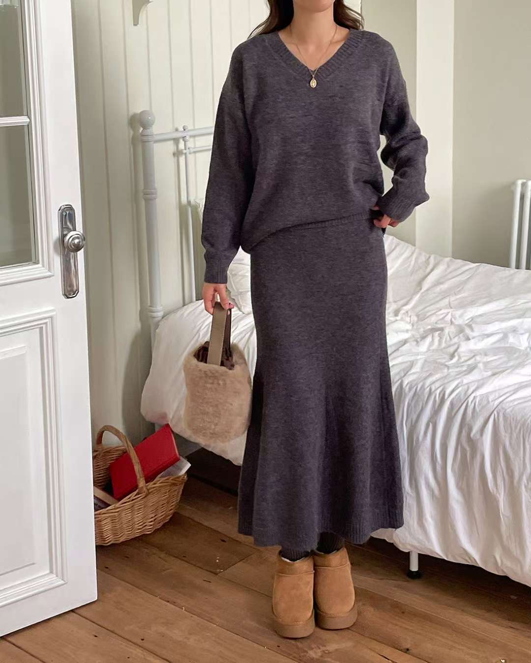 EROOM東大門㊣實拍女士新品時尚推薦休閑熱賣人氣職業25秋冬套裝EROOM套裝