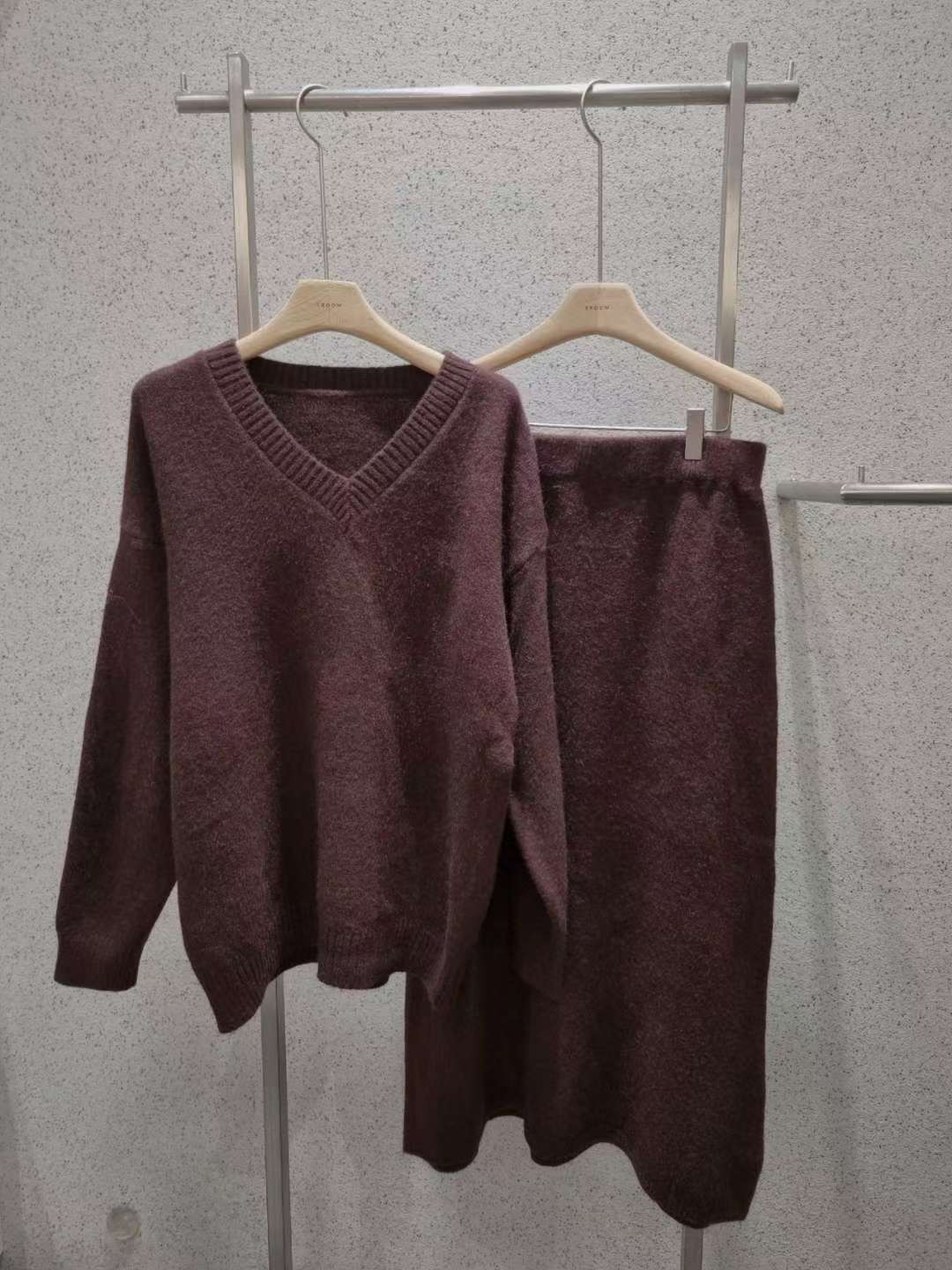 EROOM東大門㊣實拍女士新品時尚推薦休閑熱賣人氣職業25秋冬套裝EROOM套裝圖色1