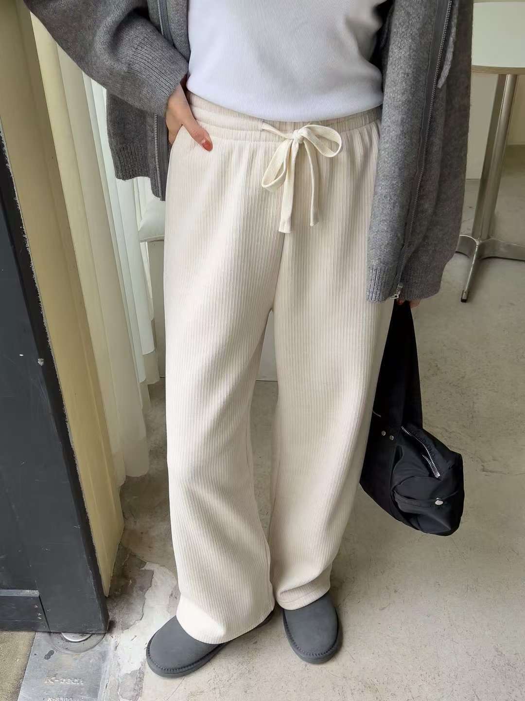 EROOM韓國代購㊣女士新款職業真品熱賣休閑25秋冬人氣休閑褲EROOM休閑褲