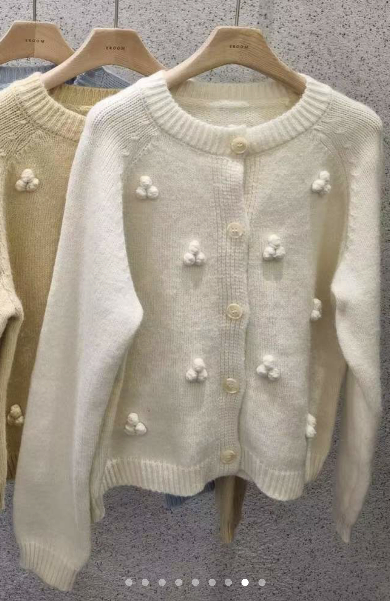 EROOM東大門㊣直郵女裝新款職業人氣真品熱賣25秋冬毛衣羊毛衫EROOM毛衣圖色4