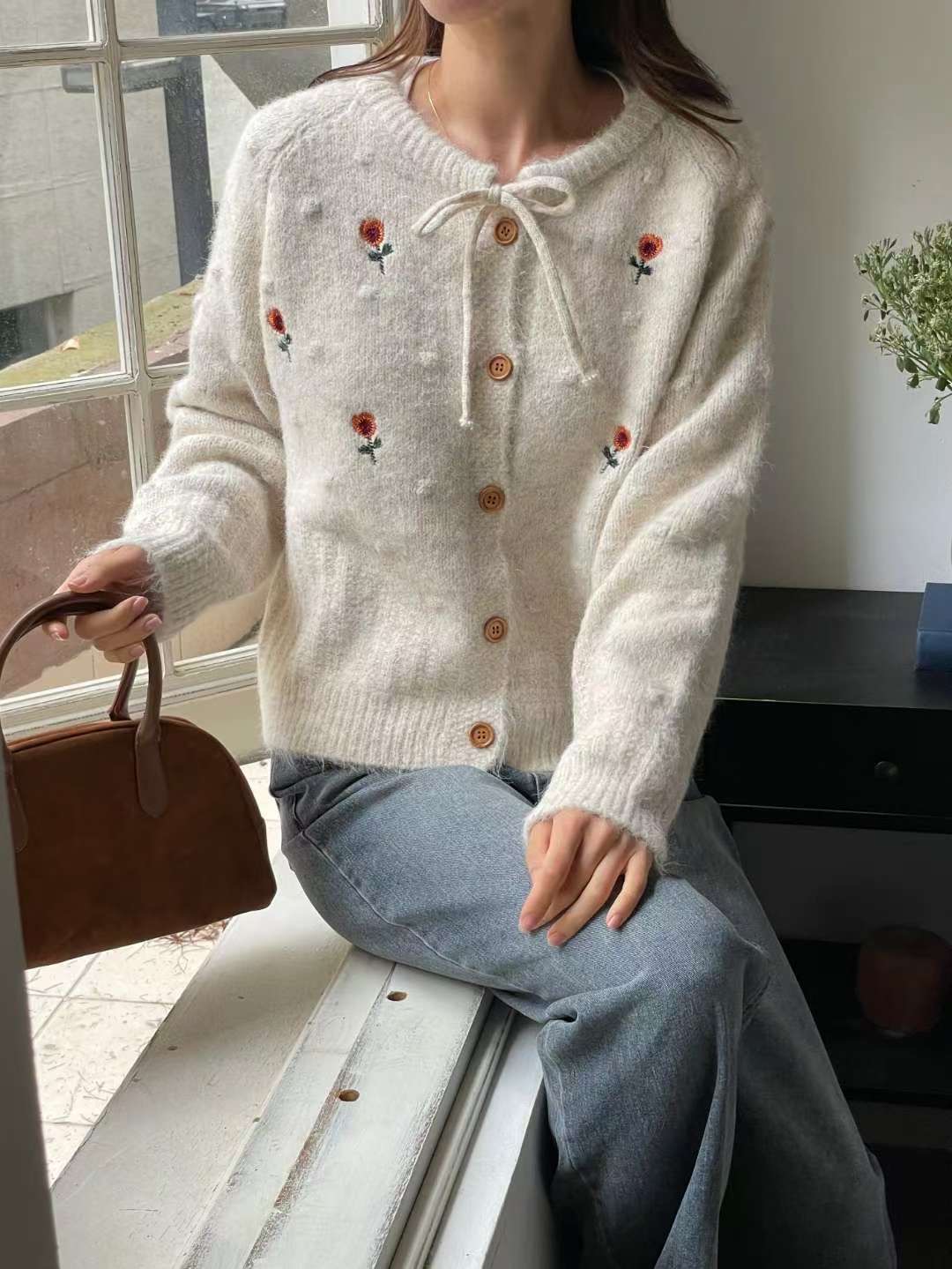 EROOM東大門㊣實拍女裝新款熱賣時尚休閑25秋冬人氣推薦毛衣EROOM毛衣圖色3