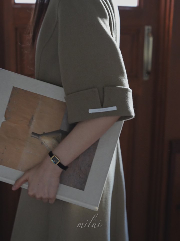 MILUI東大門㊣代購女裝新品時尚休閑人氣推薦25秋冬真品連衣裙MILUI連衣裙