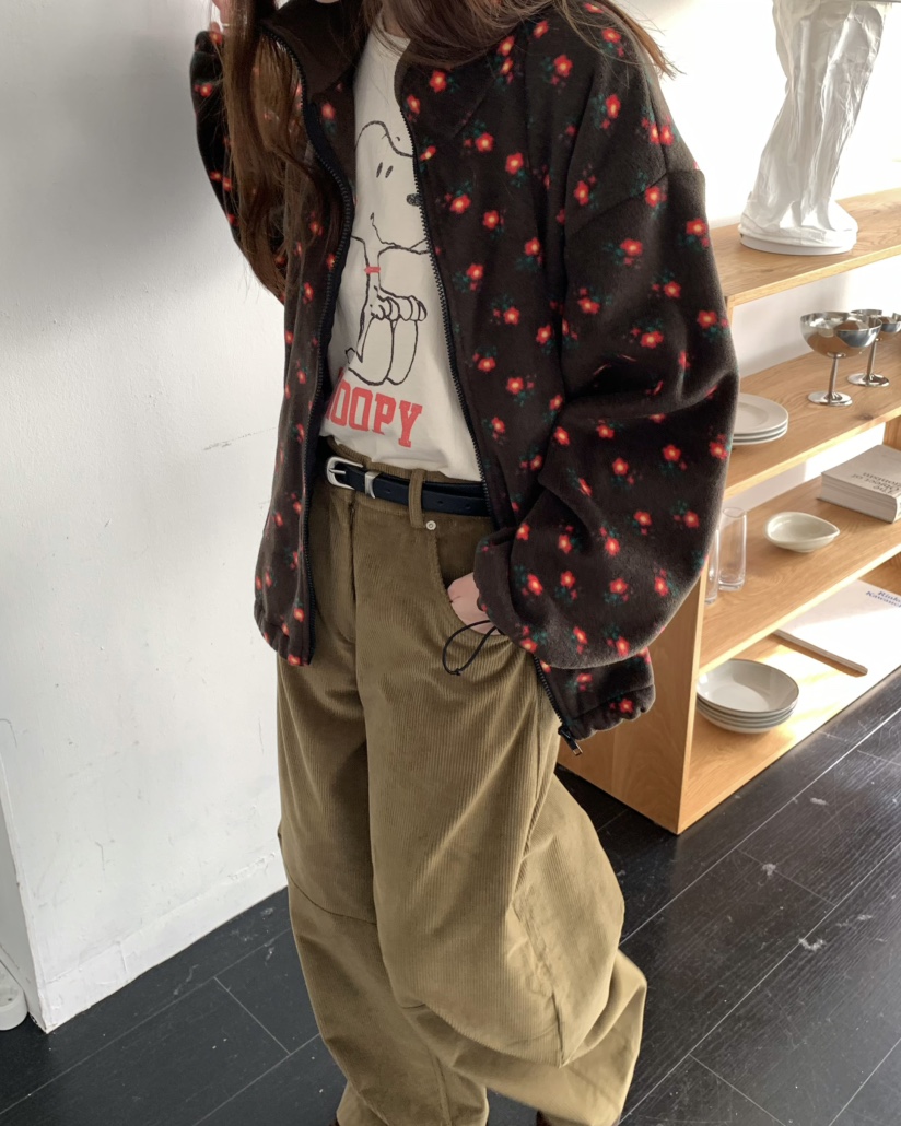 PEBBLE韓國代購㊣女士新品25秋冬休閑真品時尚推薦夾克拉鏈PEBBLE/LAYER夾克