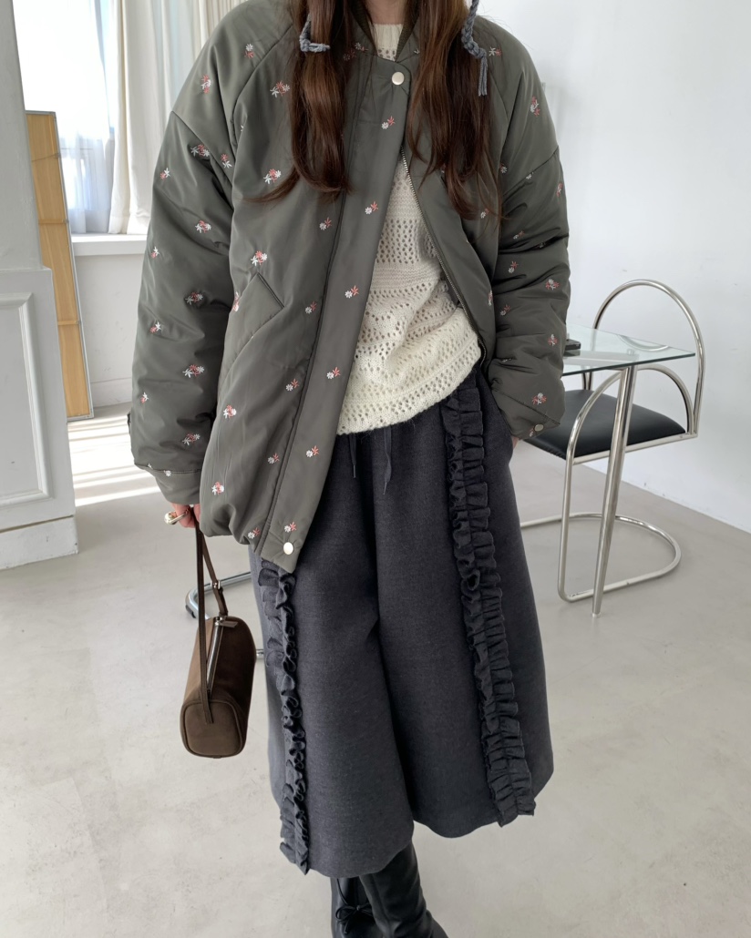 PEBBLE韓國代購㊣女裝新款人氣真品職業休閑推薦25秋冬短褲PEBBLE/LAYER短褲