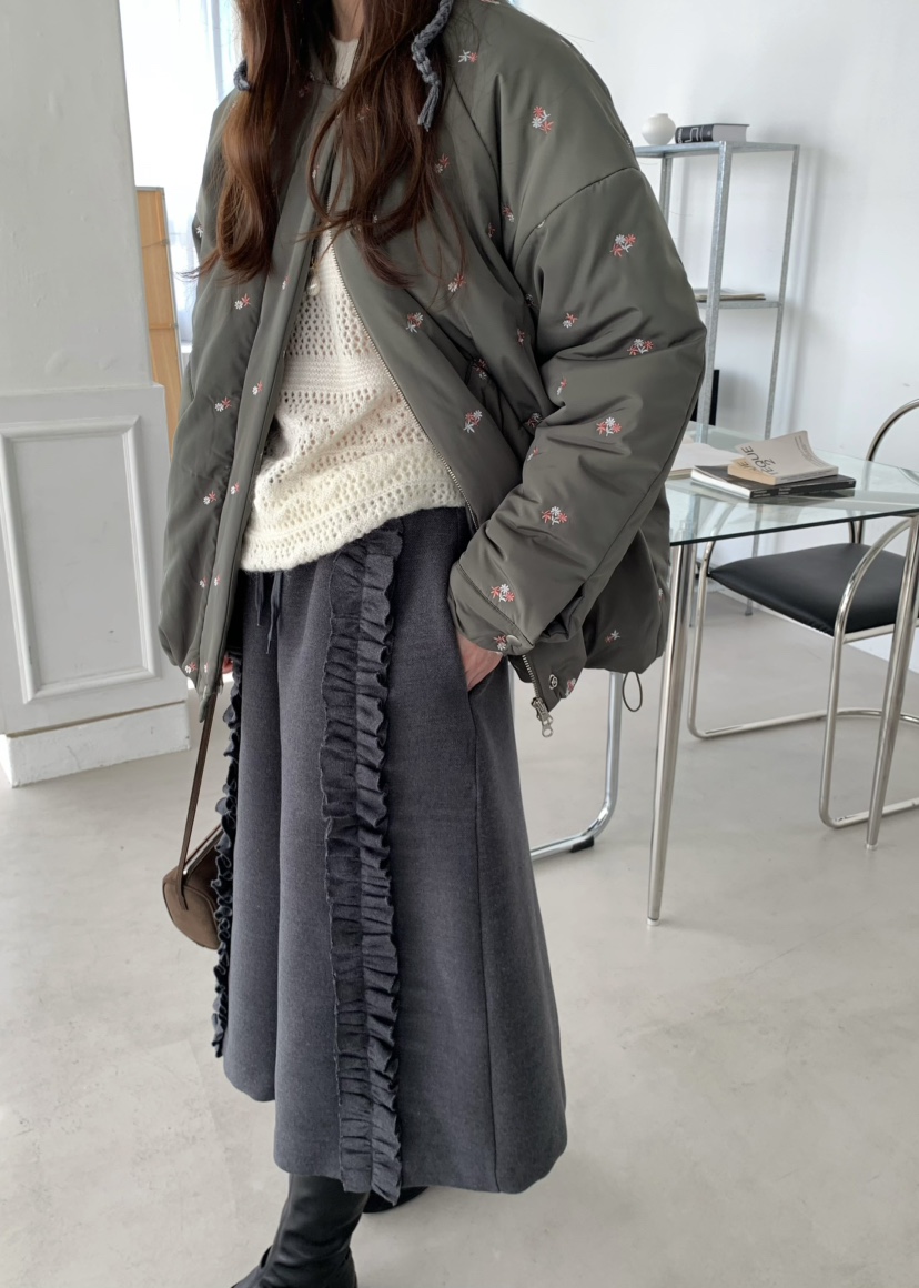 PEBBLE韓國代購㊣女裝新款人氣真品職業休閑推薦25秋冬短褲PEBBLE/LAYER短褲