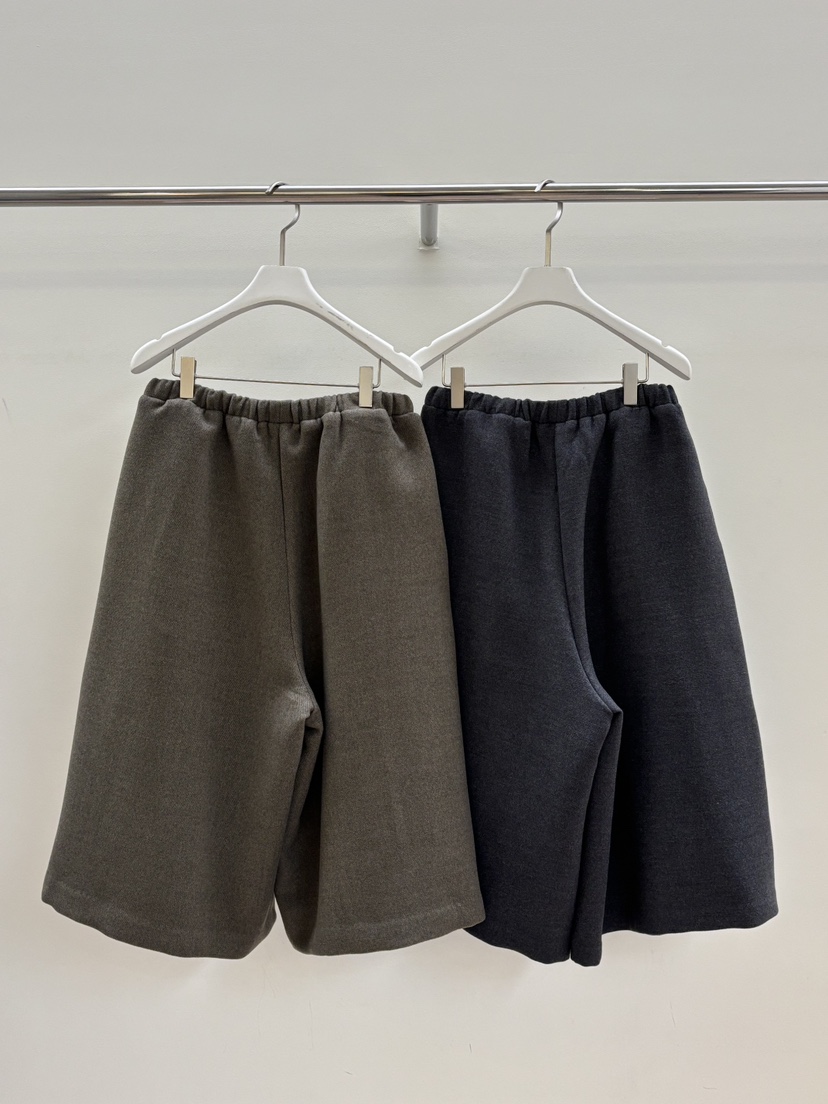 PEBBLE韓國代購㊣女裝新款人氣真品職業休閑推薦25秋冬短褲PEBBLE/LAYER短褲