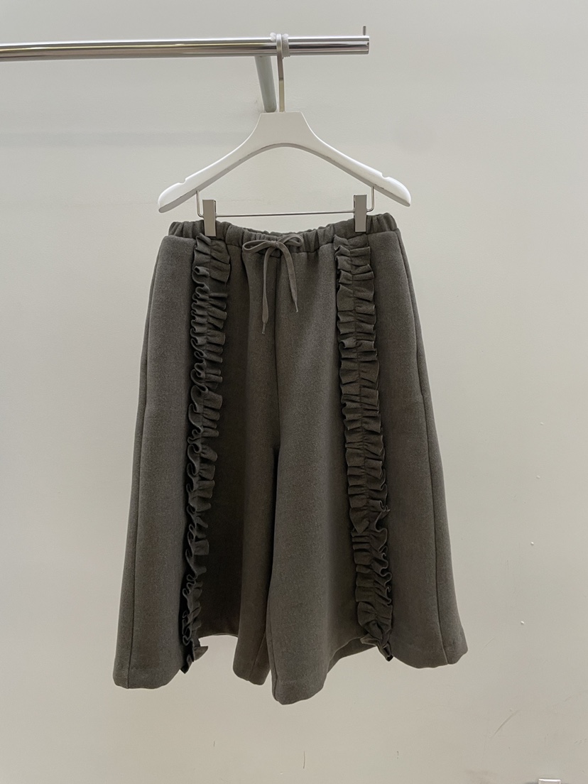 PEBBLE韓國代購㊣女裝新款人氣真品職業休閑推薦25秋冬短褲PEBBLE/LAYER短褲圖色2