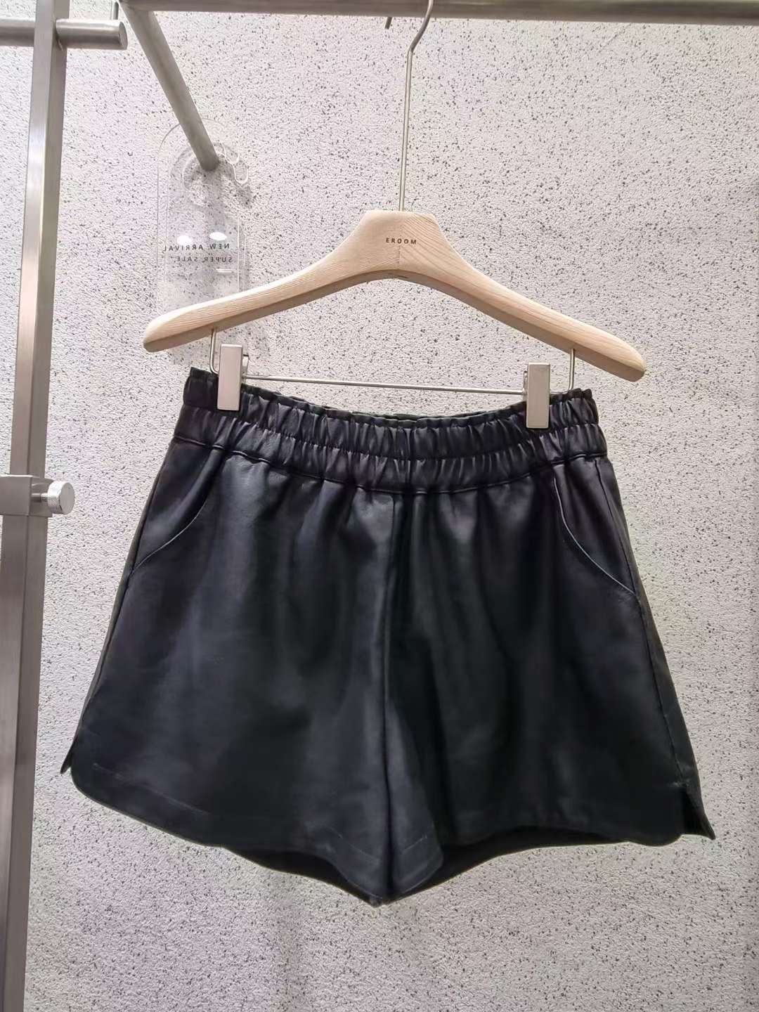 EROOM東大門㊣實拍女裝新品25秋冬人氣推薦休閑職業真品短褲EROOM短褲圖色2