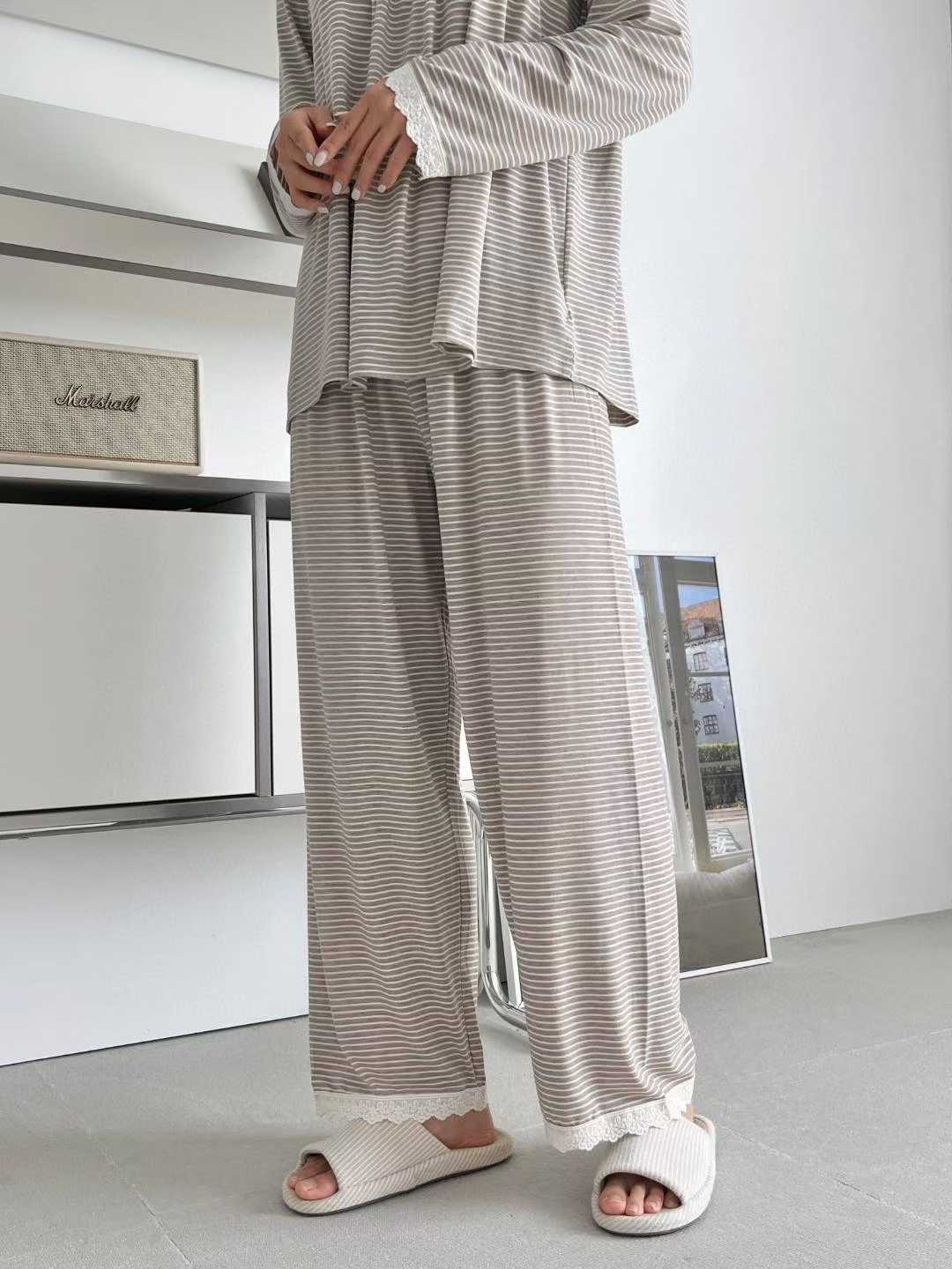 VICTORIA-P韓國代購㊣女士新品時尚推薦熱賣休閑25秋冬睡衣VICTORIA睡衣