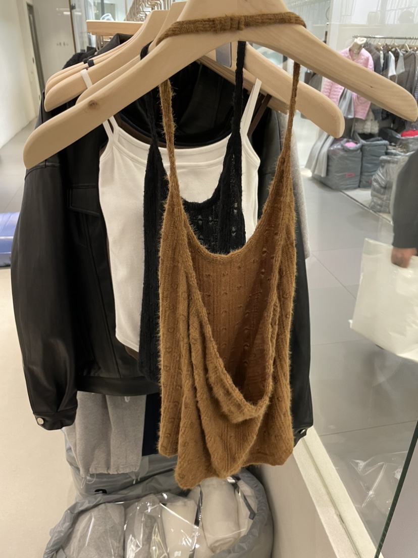 NOB韓國直郵㊣女裝新款休閑職業真品25秋冬推薦人氣吊帶背心NOB吊帶/背心