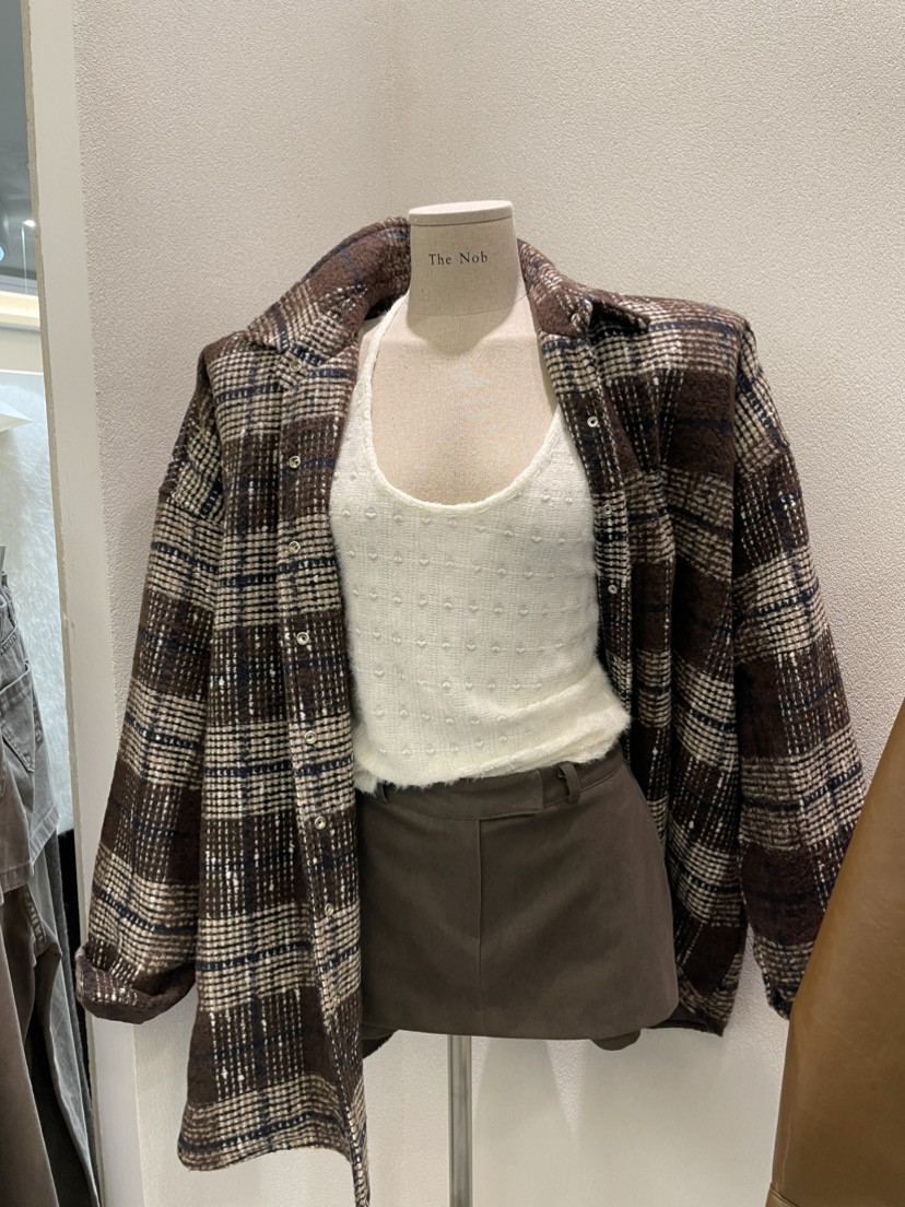 NOB韓國直郵㊣女裝新款休閑職業真品25秋冬推薦人氣吊帶背心NOB吊帶/背心圖色3