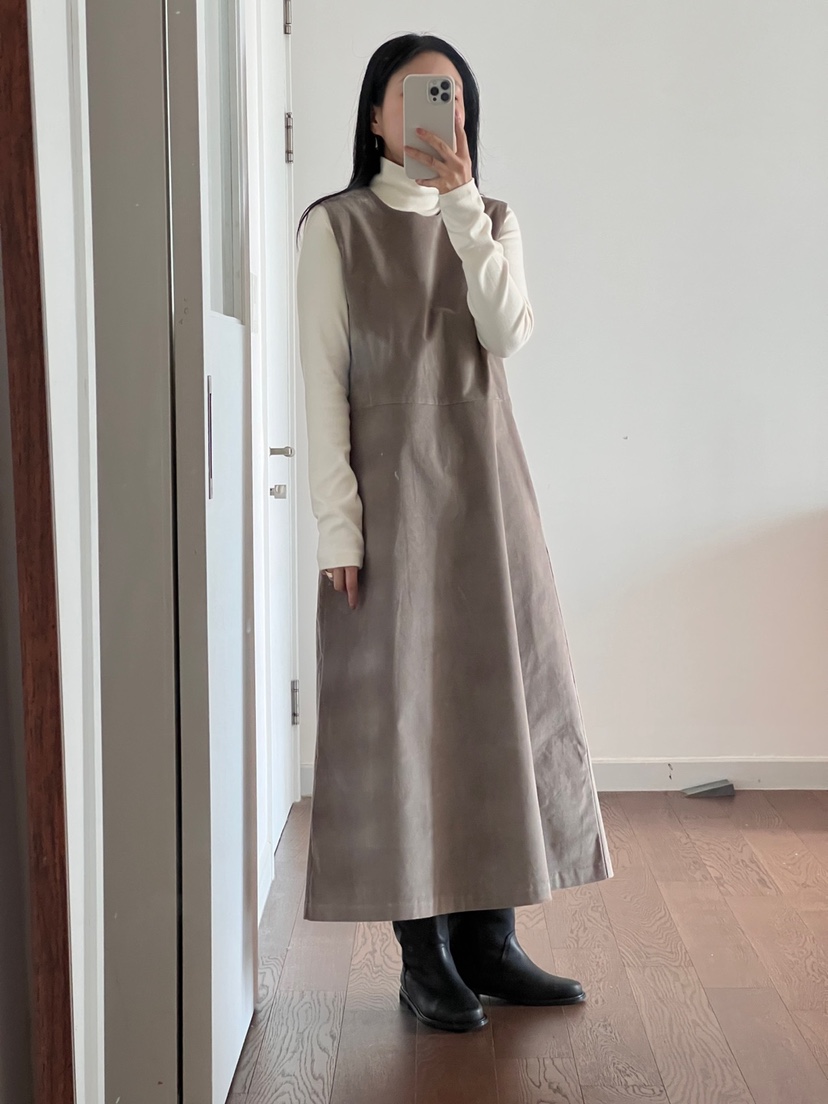 MILUI韓國代購㊣女裝新款推薦休閑熱賣職業真品時尚25秋冬連衣裙MILUI連衣裙