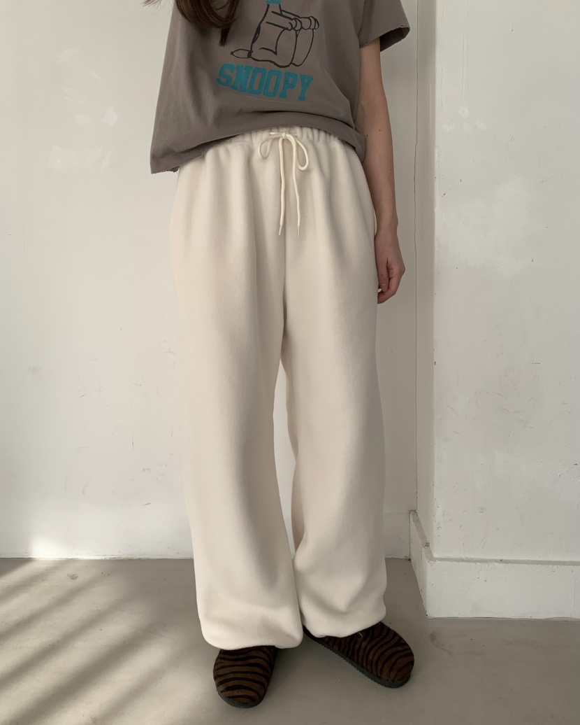 PEBBLE韓國代購㊣女士新品時尚真品熱賣推薦休閑褲羊毛雙層PEBBLE/LAYER休閑褲