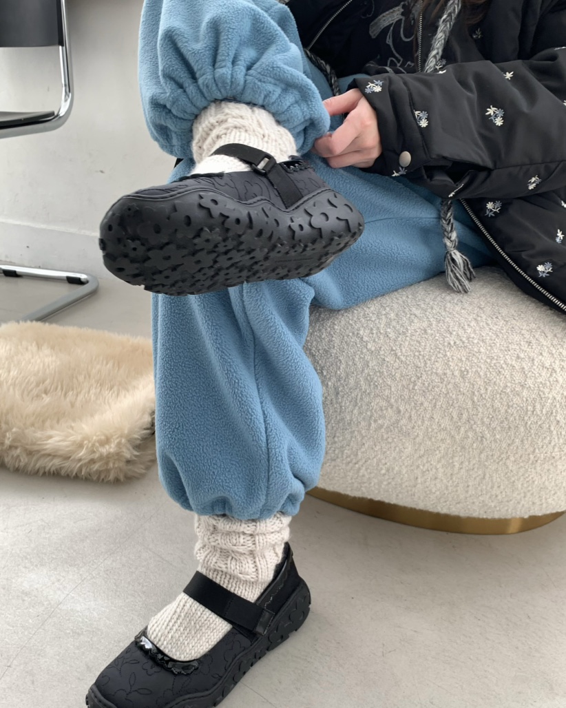 PEBBLE韓國代購㊣女士新品時尚真品熱賣推薦休閑褲羊毛雙層PEBBLE/LAYER休閑褲