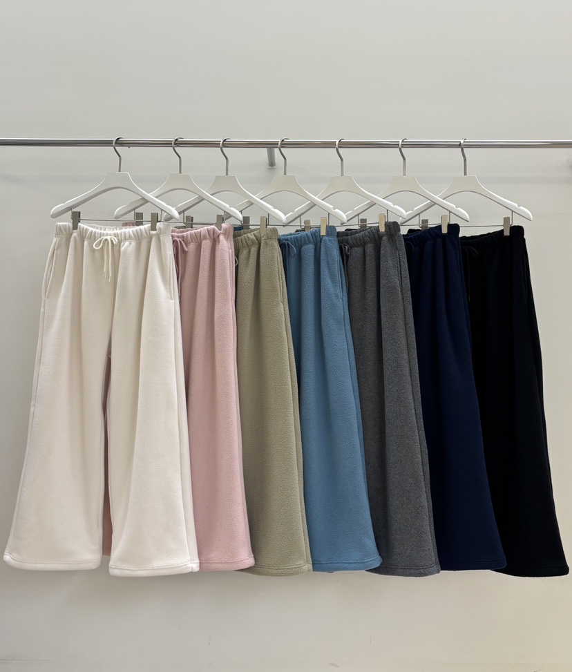 PEBBLE韓國代購㊣女士新品時尚真品熱賣推薦休閑褲羊毛雙層PEBBLE/LAYER休閑褲