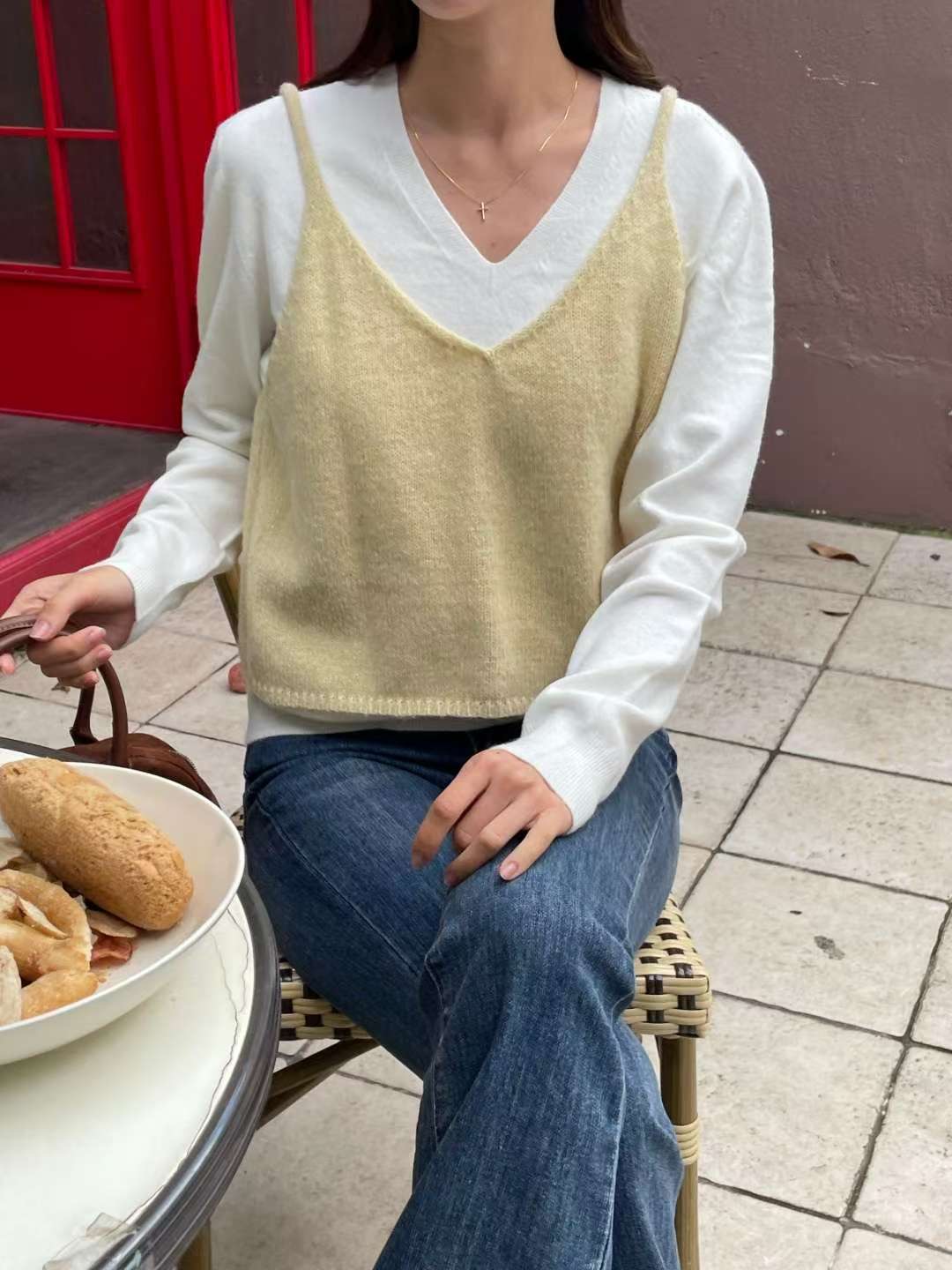 EROOM韓國代購㊣女士新款職業推薦時尚休閑吊帶背心不含內搭EROOM吊帶/背心