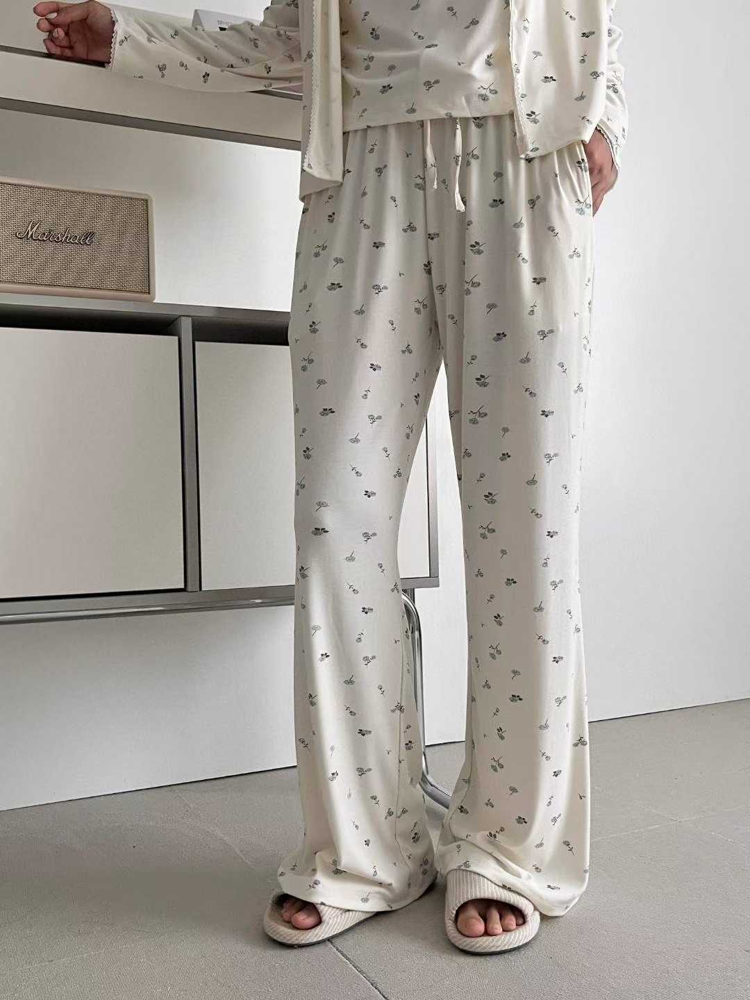 VICTORIA-P韓國代購㊣女裝新款真品推薦25秋冬時尚睡衣三件套VICTORIA睡衣